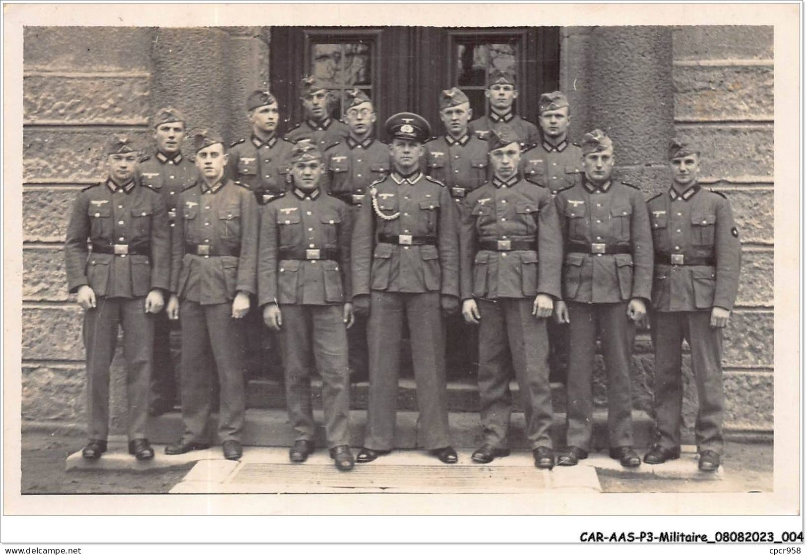 CAR-AASP3-0215 - MILITAIRE - CARTE PHOTO - Allemagne - Militaires Réunis - Collections & Lots