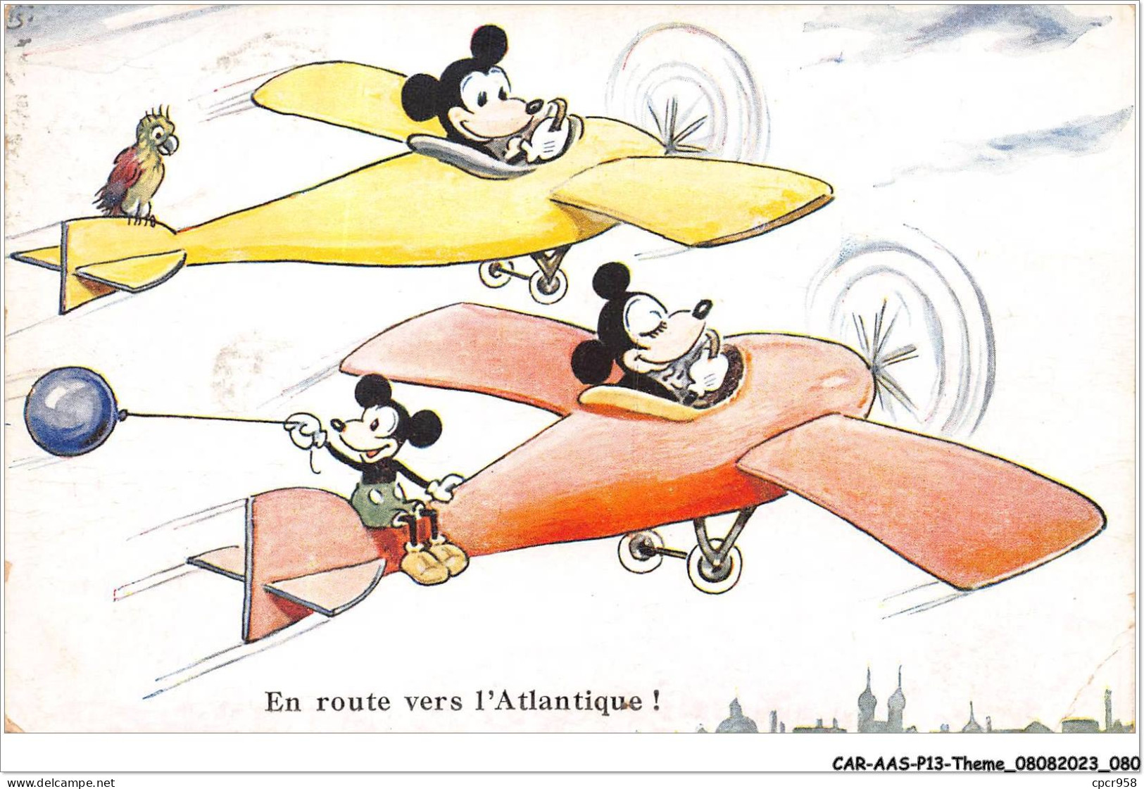 CAR-AASP13-0895 - DISNEY - EN ROUTE VERS L'ATLANTIQUE - Disneyland