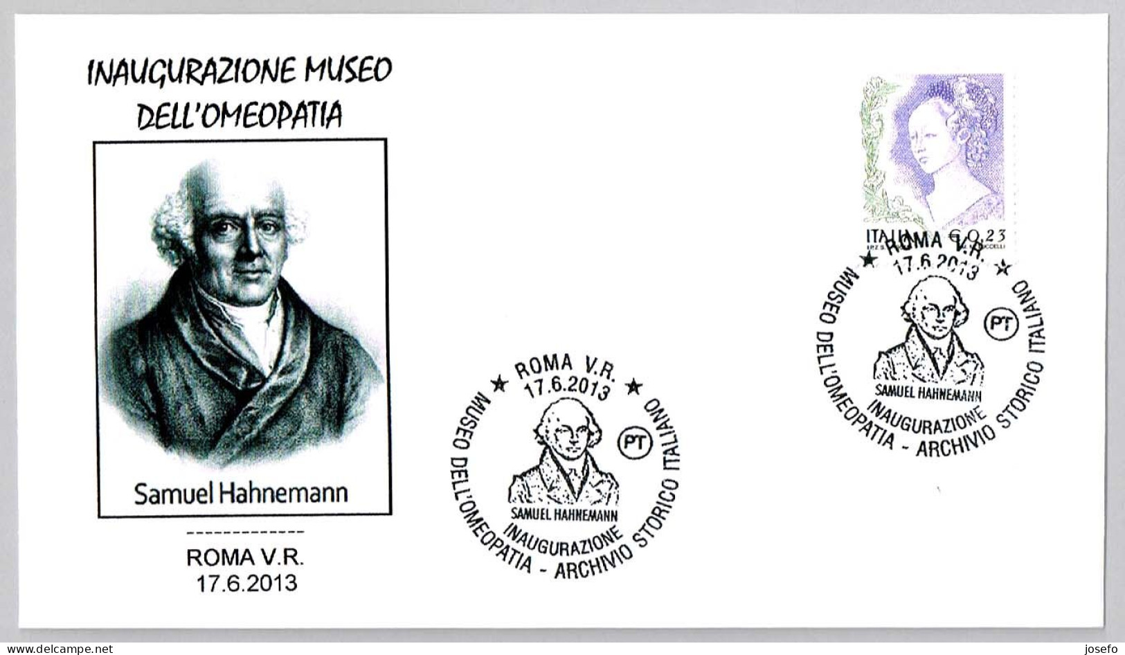 MUSEO DE LA HOMEOPATIA - Museum Of Homeopathy - SAMUEL HAHNEMANN. Roma 2013 - Geneeskunde