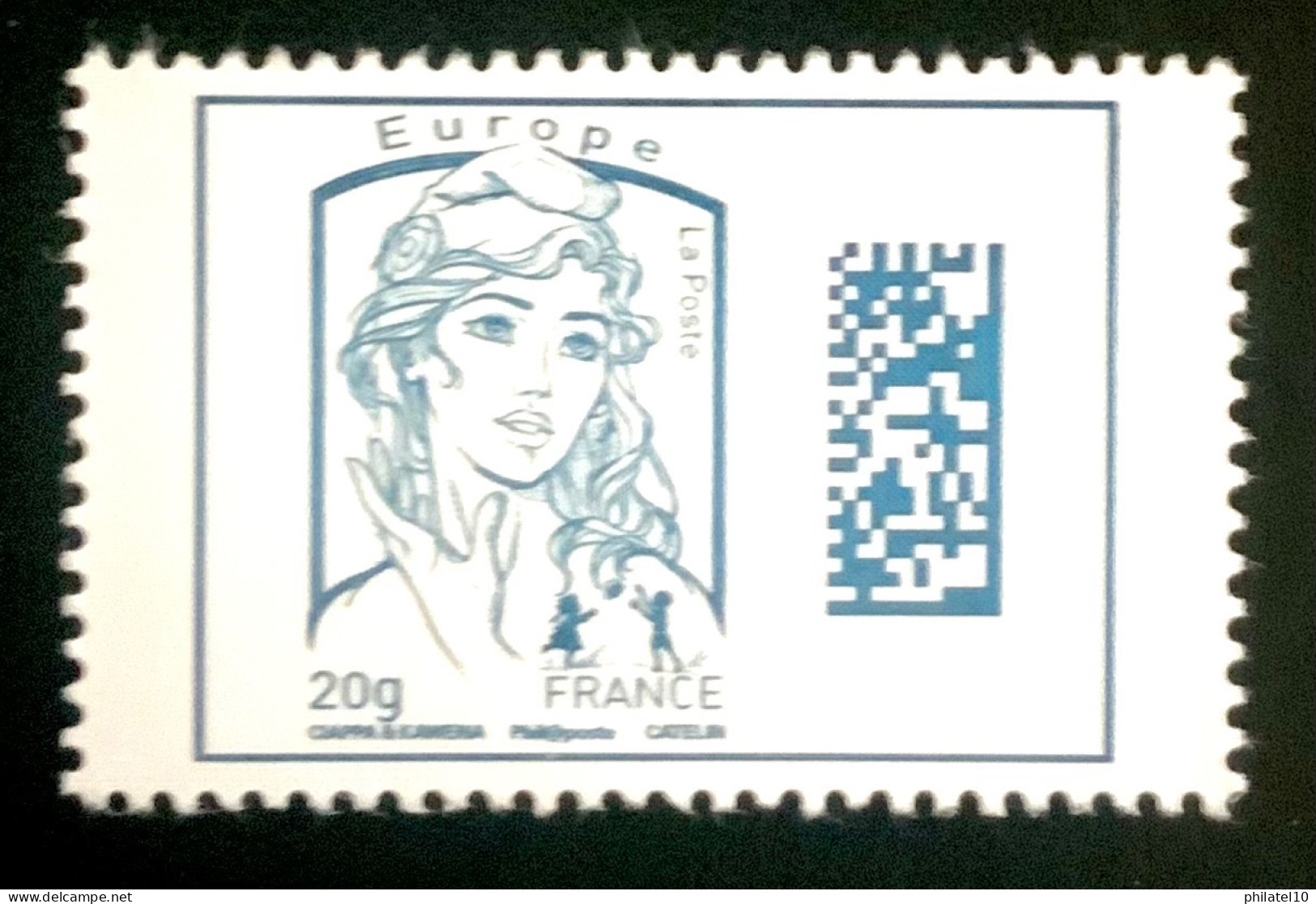 2015 FRANCE N 4975 MARIANNE D’EUROPE - CODE DATAMATRIX - NEUF** - Unused Stamps