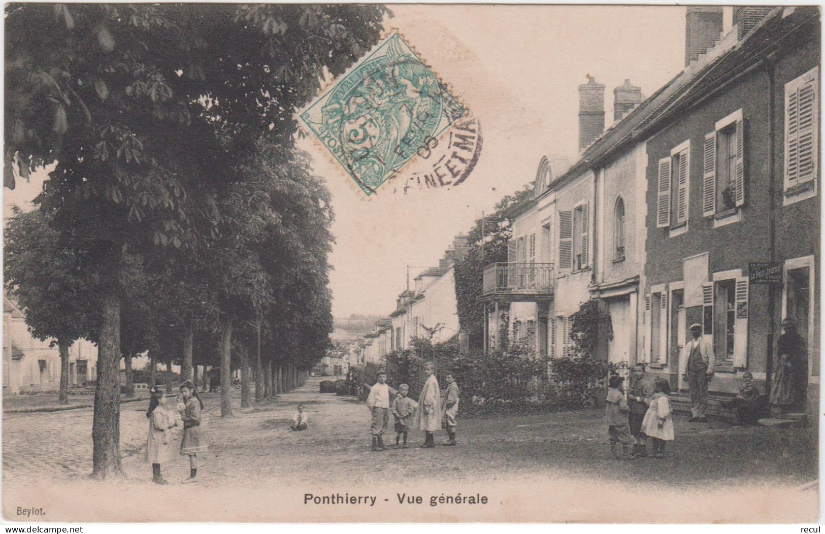 SEINE Et MARNE - PONTHIERRY - Vue Générale - Saint Fargeau Ponthierry