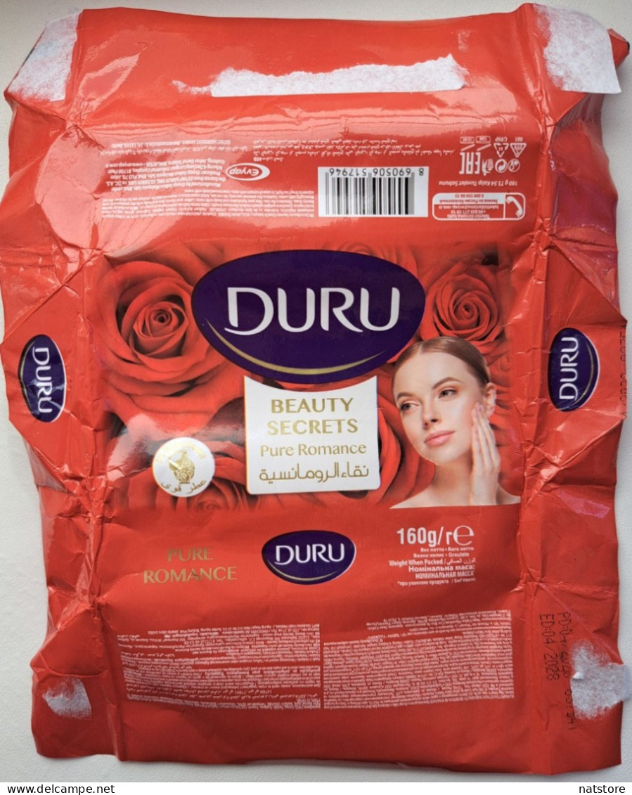 MALAYSIA..SOAP LABEL..DURU..PURE ROMANCE - Etiquettes