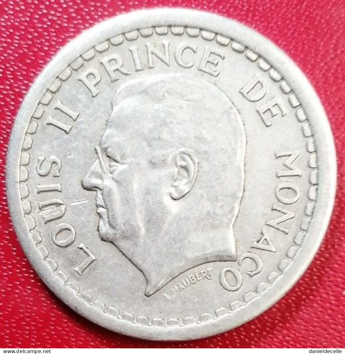 2 Franc 1943 Monaco Aluminium (TTB) - 1922-1949 Luigi II