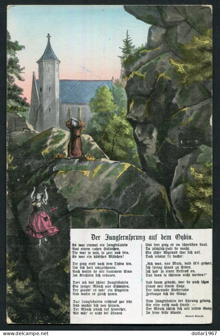 Der Jungfernsprung Auf Dem Oybin  + 1925 Unused, In Good Condition   - Not Used 2 Scans For Condition.(Originalscan !!) - Oybin