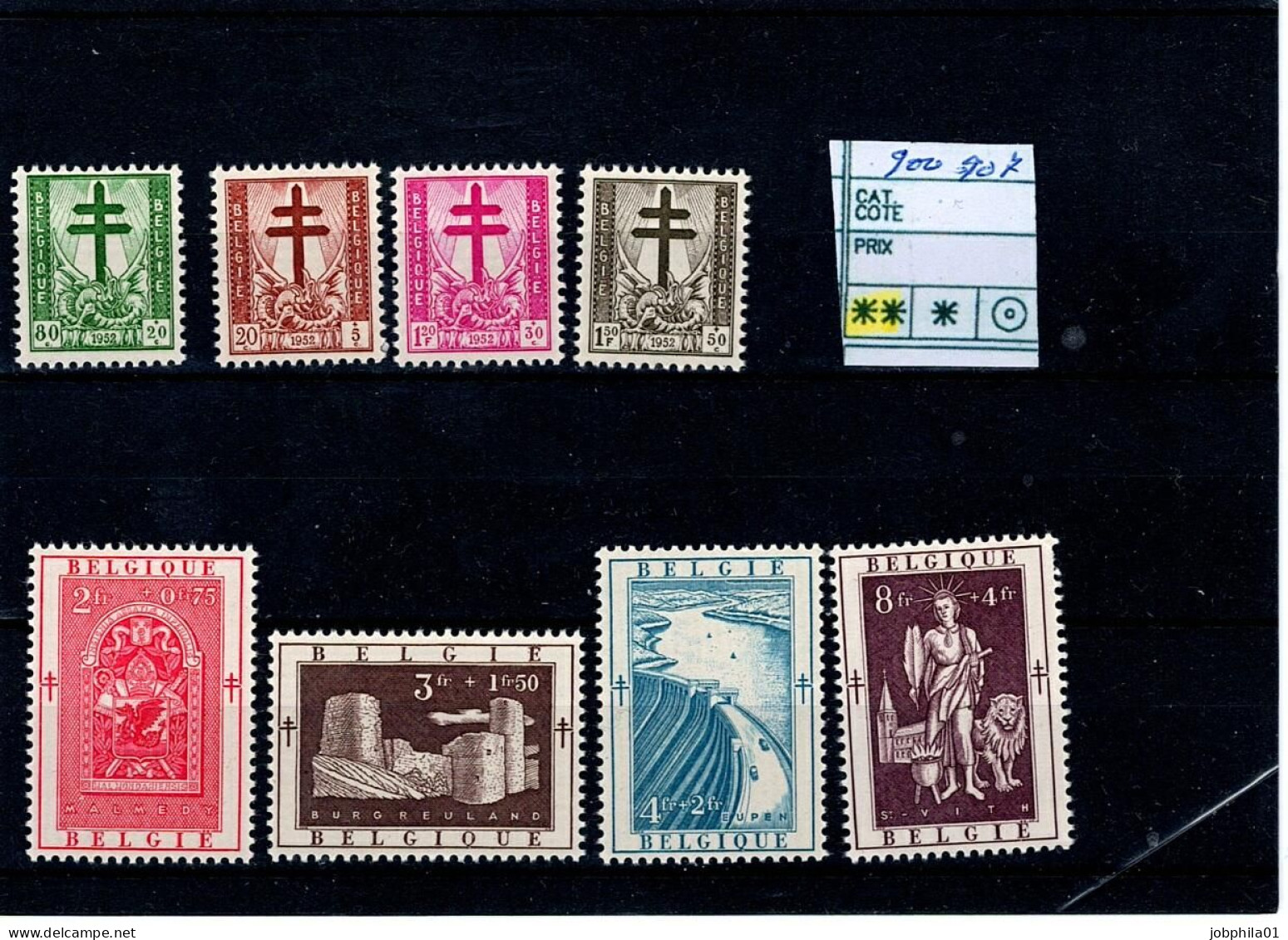 900-907 Xx  Côte  84.00€ - Unused Stamps