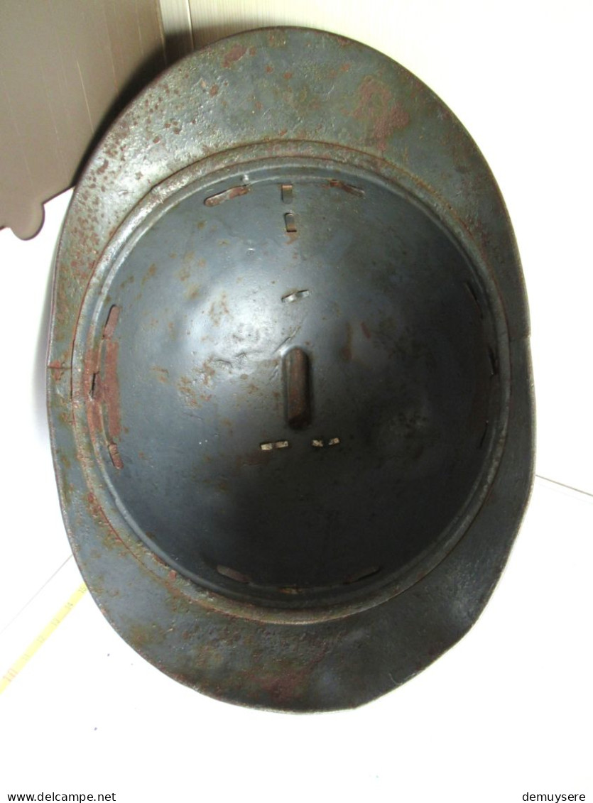 0404 13 - Lade 800 - WW1 Franse Infanterie Helm - Casque D'infanterie Française - 1914-18