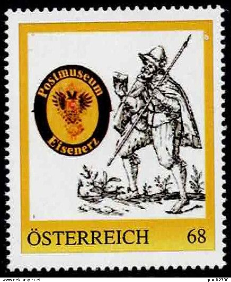 PM Postmuseum Eisenerz Ex Bogen Nr. 8122697  Postfrisch - Personalisierte Briefmarken