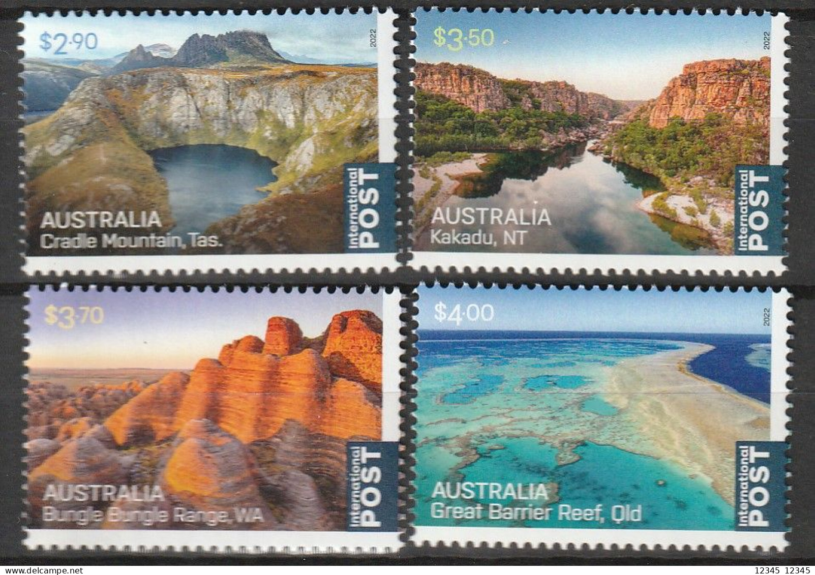 Australië 2022, Postfris MNH, Landscapes - Neufs