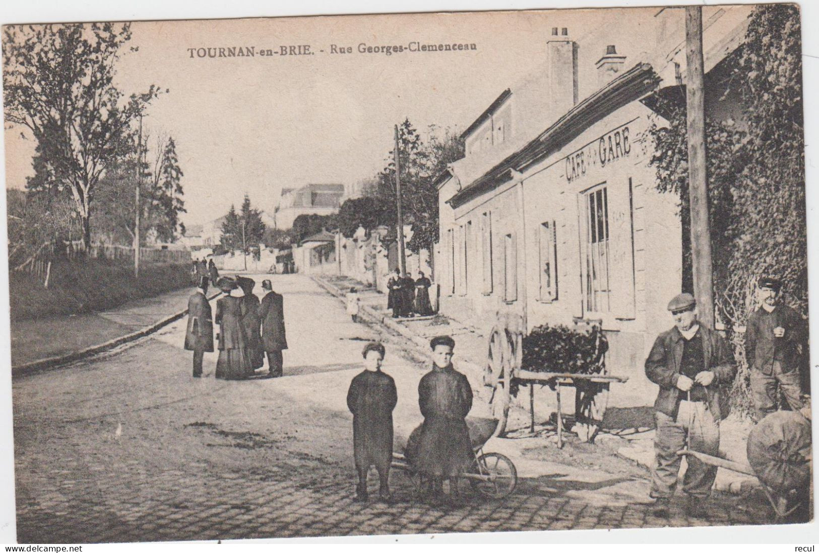 SEINE Et MARNE - TOURNAN En BRIE - Rue Georges Clémenceau - Tournan En Brie