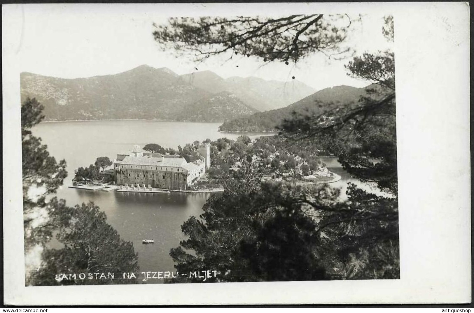 Croatia-----Mljet-----old Postcard - Kroatien