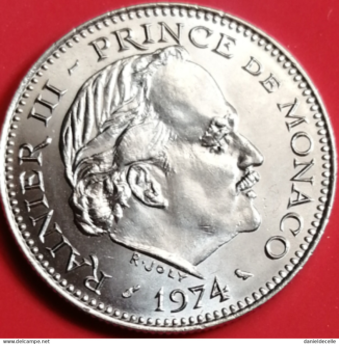 5 Francs 1974 Monaco - 1960-2001 Nouveaux Francs
