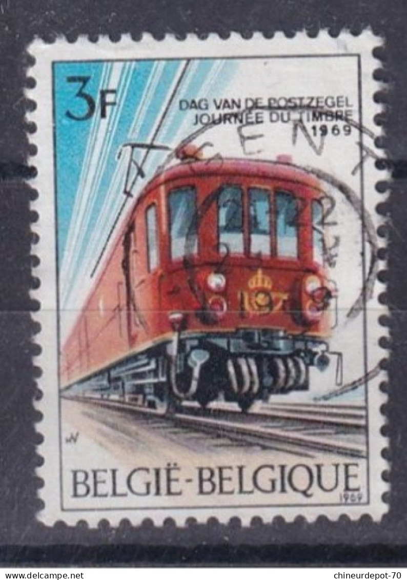 JOURNEE DU TIMBRE 1969 train cachet sirault Berchem Sombreffe gent bruxelles namur