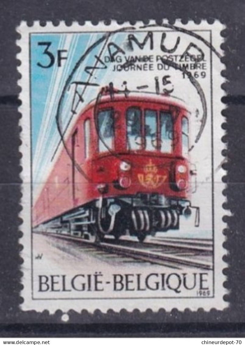 JOURNEE DU TIMBRE 1969 train cachet sirault Berchem Sombreffe gent bruxelles namur