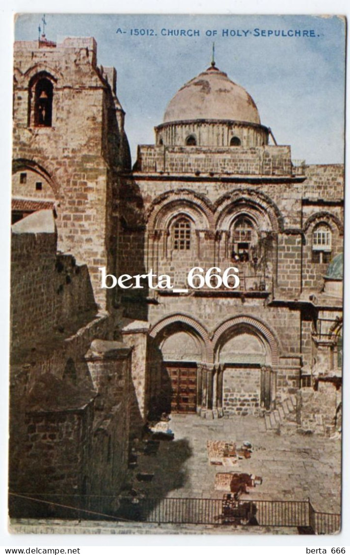 Jerusalem Church Of Holy Sepulchre Celesque Series - Israel