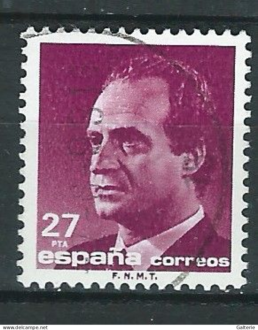 ESPAGNE - Obl - 1992 - YT N° 2763-Roi Juan Carlos - Usati