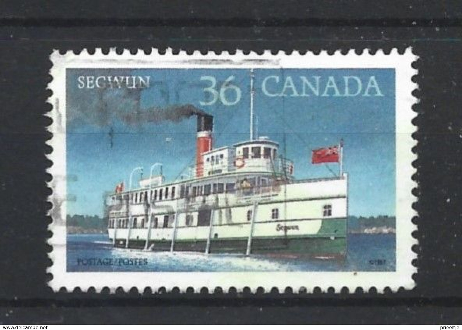 Canada 1987 Ship Y.T. 1013 (0) - Used Stamps