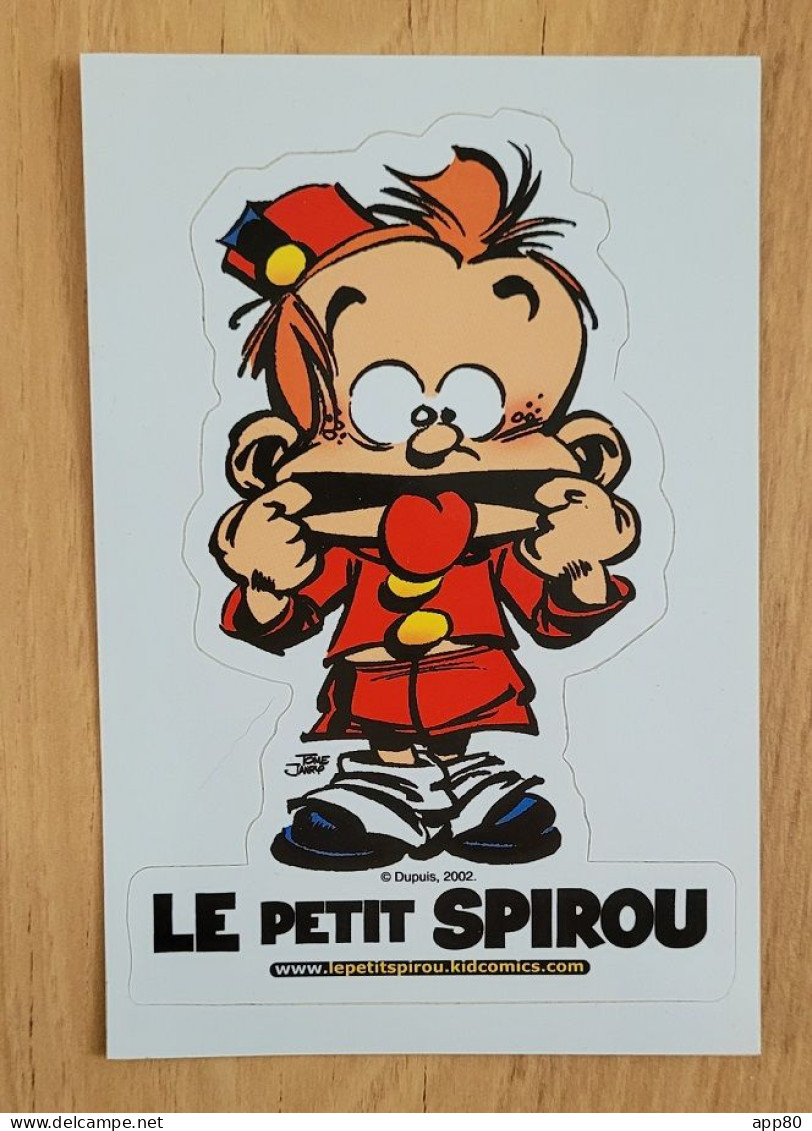 Autocollant Dupuis - Le Petit Spirou - 2002 Tome Janry - Autocollants