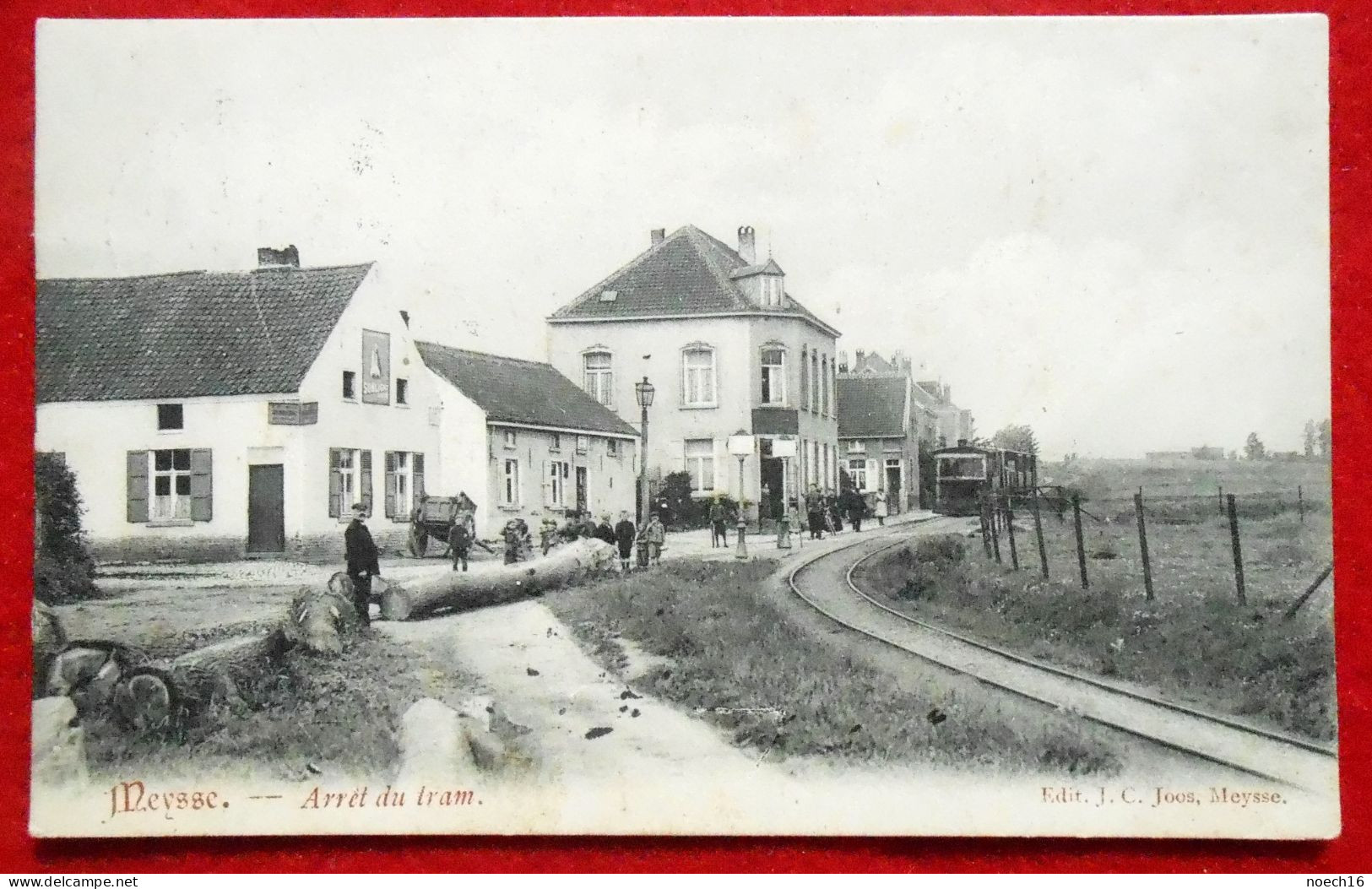 CPA 1908 Meise Meysse. Arrêt Du Tram - Meise