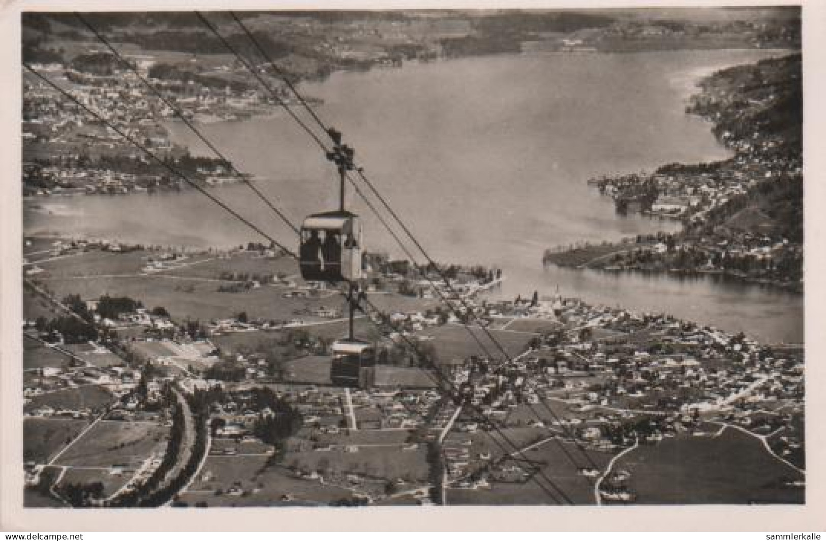 6376 - Rottach-Egern - Wallbergbahn - 1953 - Miesbach