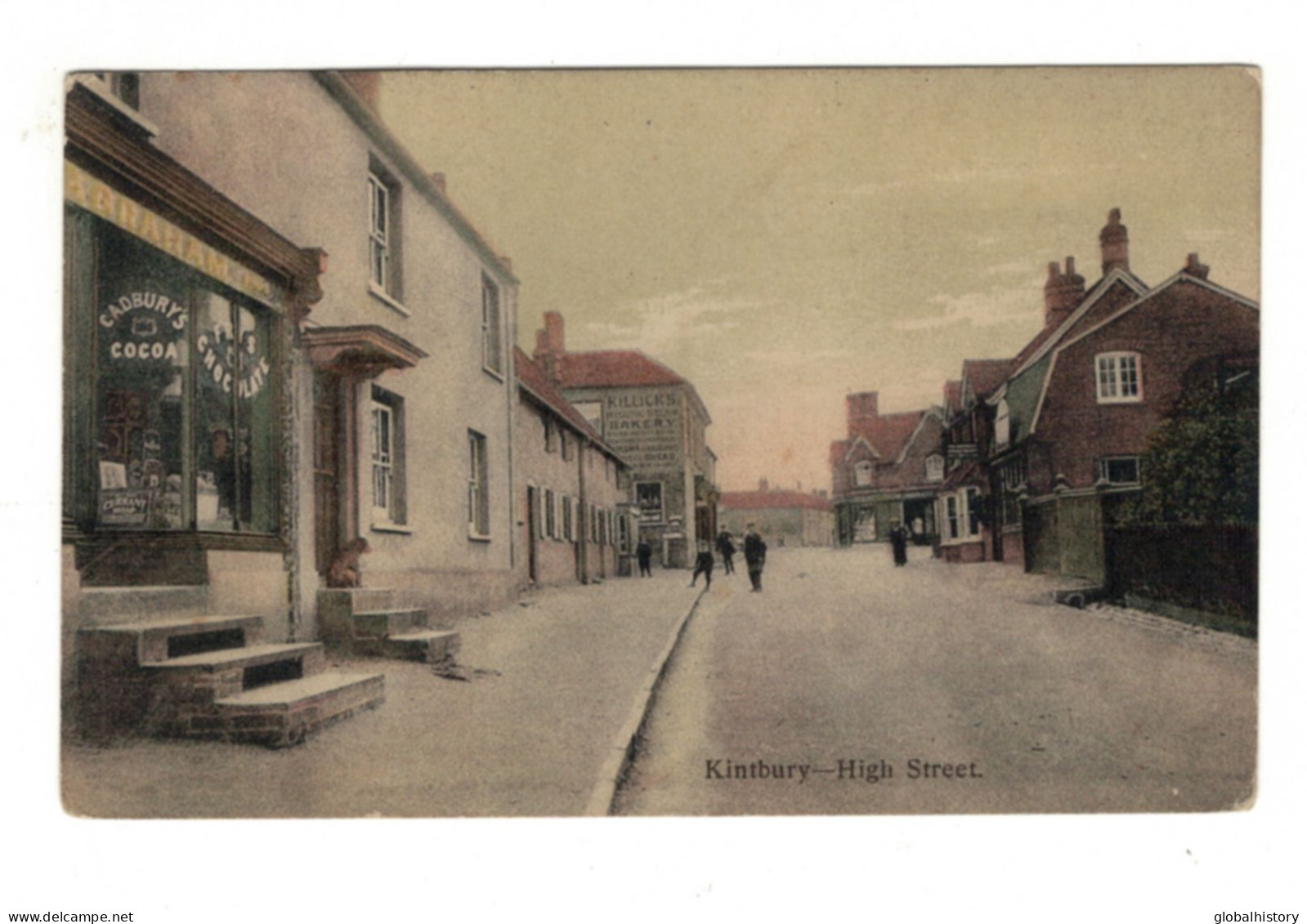 DH1836 - UK - BERKSHIRE - KINTBURY - HIGH STREET - SHOP CADBURY'S COCOA, KILLICK'S BAKERY - Sonstige & Ohne Zuordnung