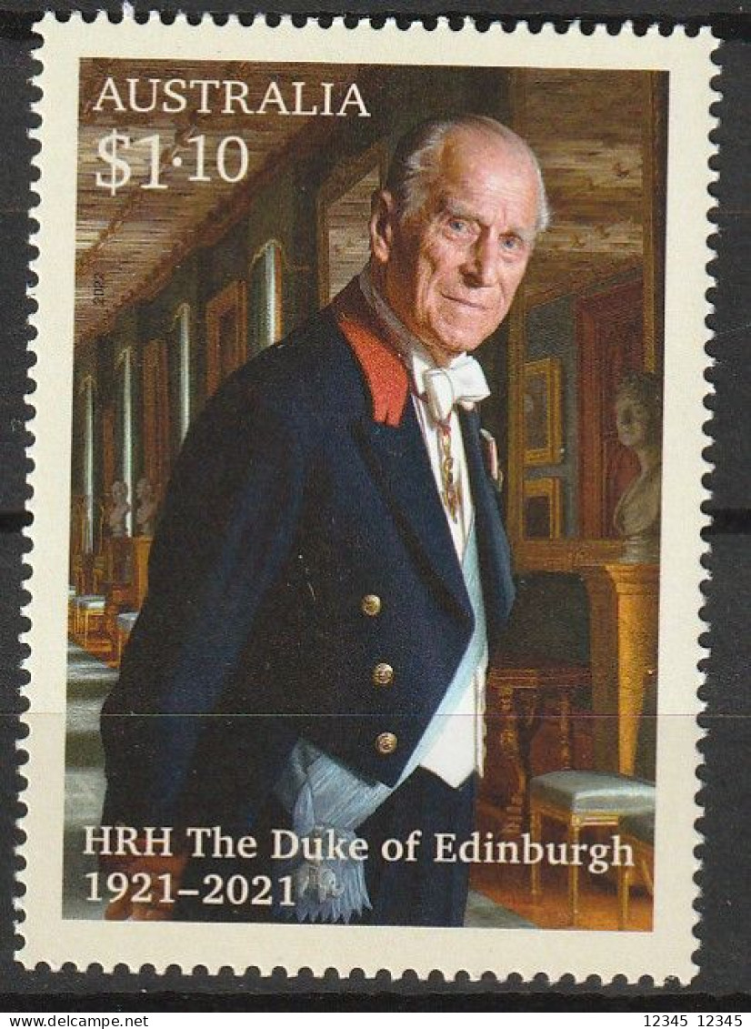 Australië 2021, Postfris MNH, HRH The Duke Of Edingburh - Ungebraucht