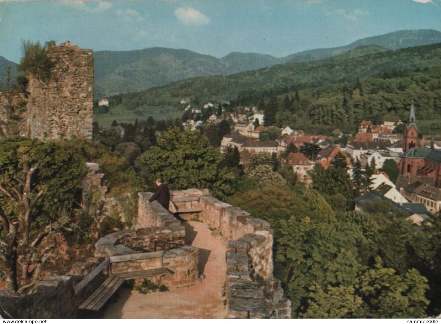 106010 - Badenweiler - Blick Von Der Burgruine - Ca. 1980 - Badenweiler