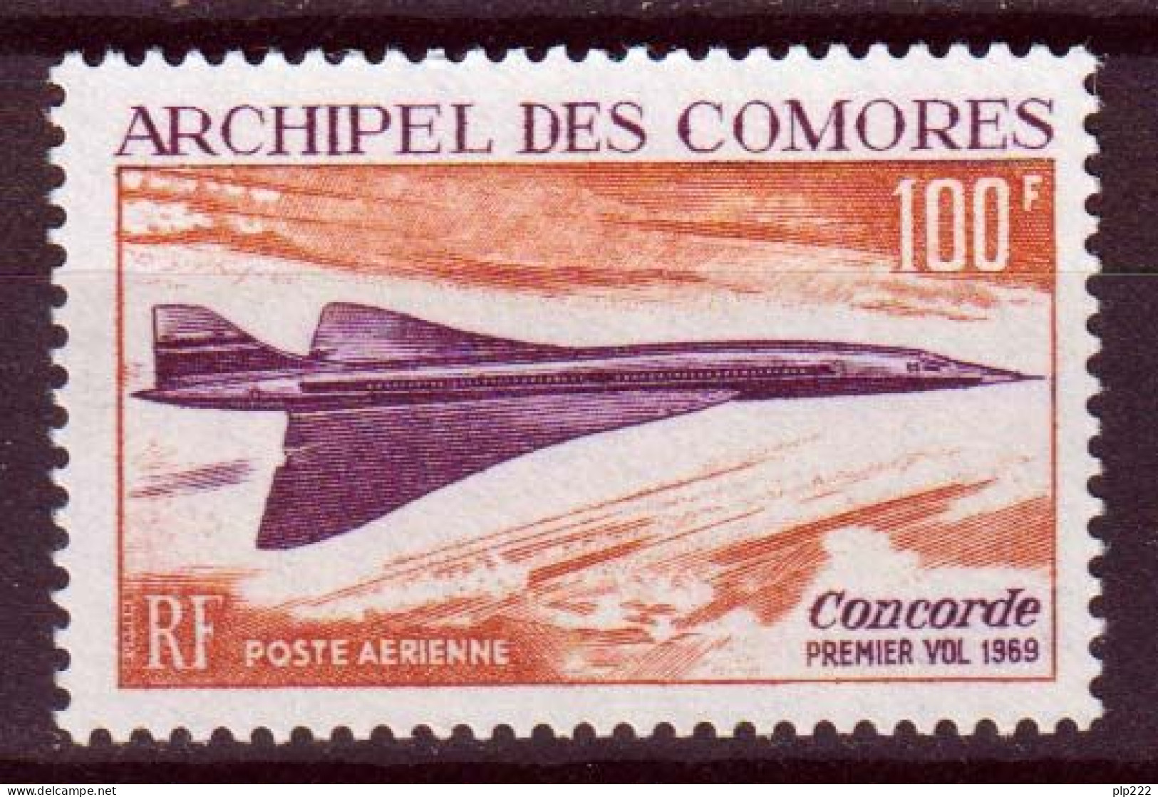 Isole Comores 1969 Y.T.A29 **/MNH VF - Posta Aerea