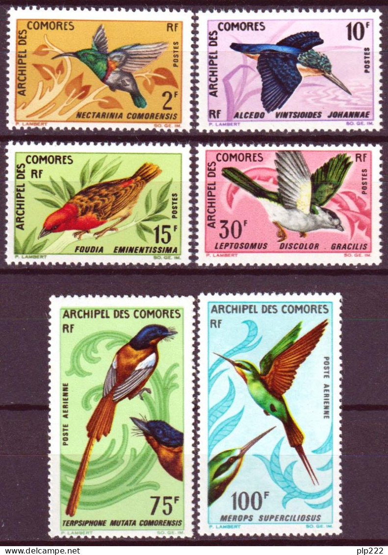 Isole Comores 1967 Y.T.41/44+A20/21 **/MNH VF - Nuovi