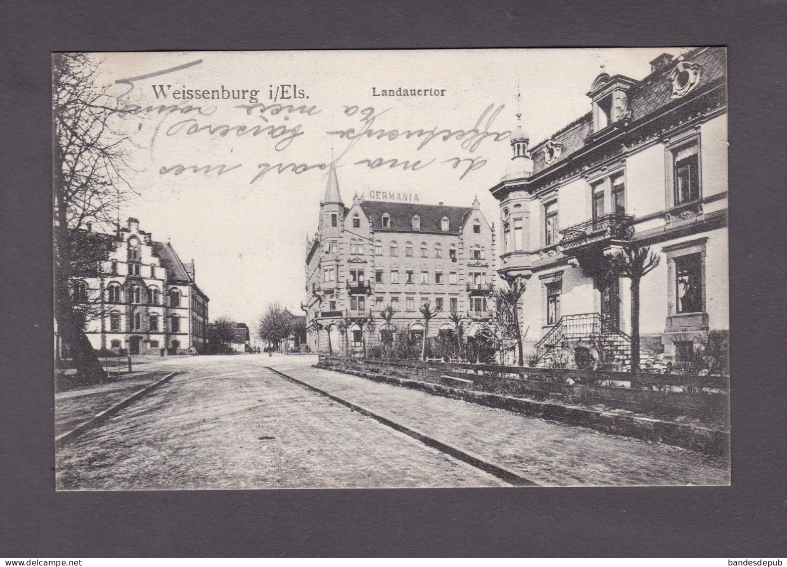 Vente Immediate Wissembourg Weissenburg Bas Rhin Landauertor  ( Hotel Germania 58842) - Wissembourg