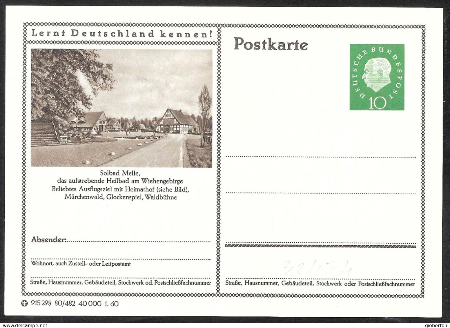 Germania/Germany/Allemagne: Intero, Stationery, Entier, Fottoria, Farm, Ferme - Ferme