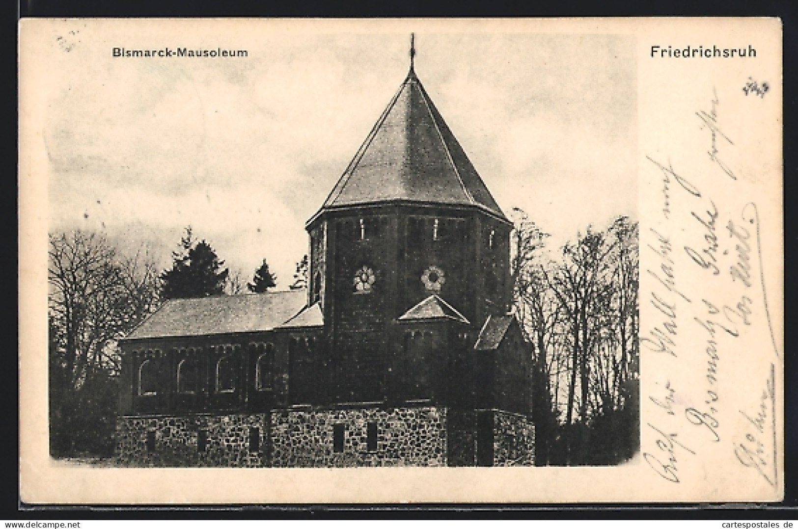 AK Friedrichsruh, Bismarck-Mausoleum  - Friedrichsruh