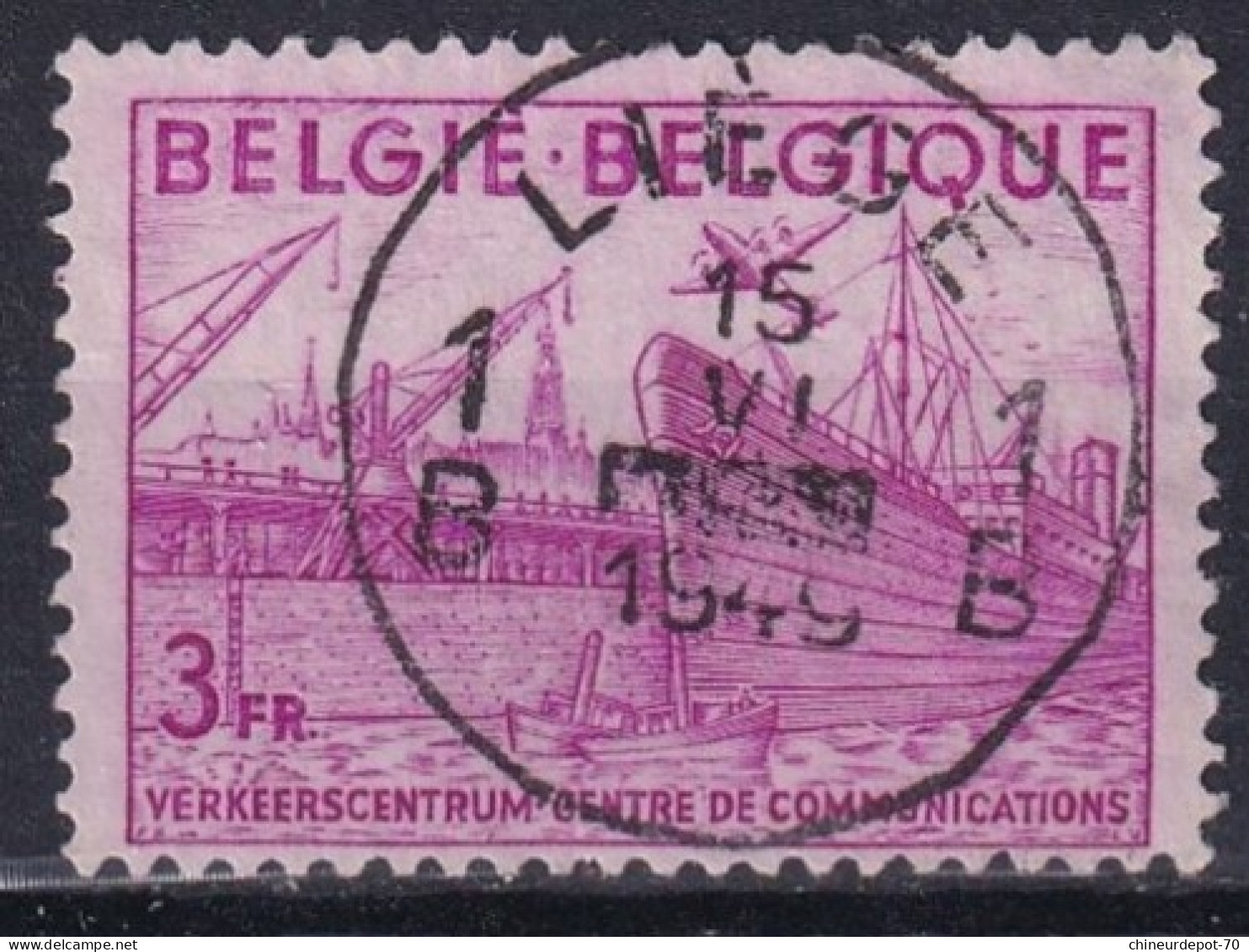 Liège 1B FLEURUS HAREN GOSSELIES FLOREFFE LUIK 3E VERVIERS ANTWERPEN L3L - Used Stamps