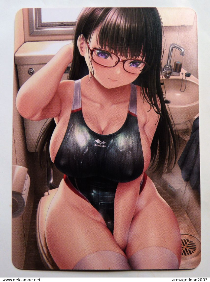 Carte Sexy Waifu Anime Card Manga Girl Limited Doujin ACG Beauty N°06 - Autres & Non Classés