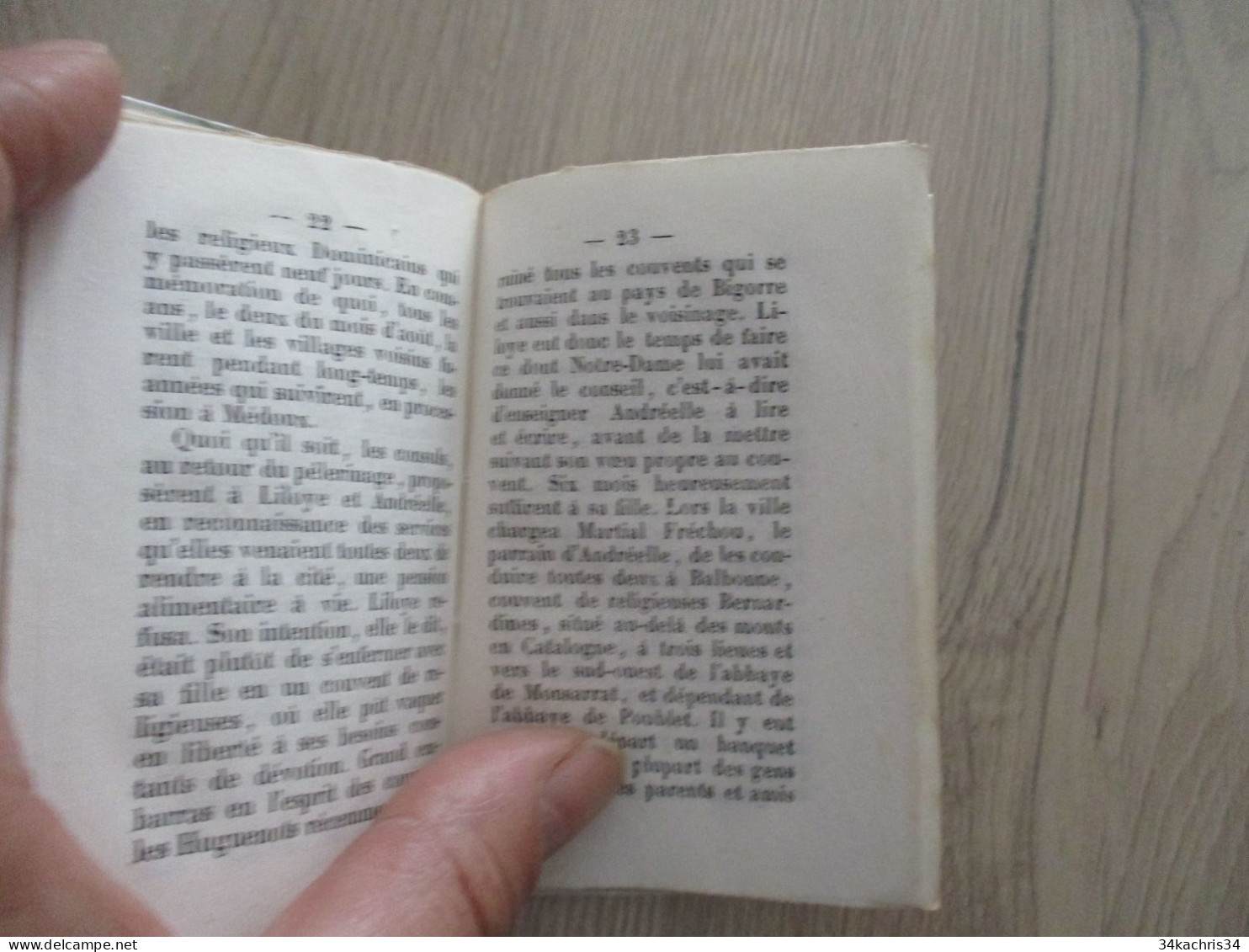 Essai 31 P LEFEUVE Histoire De Liloye 1841 Bagnères De Bigorre 7.5 X 10.8 - Midi-Pyrénées