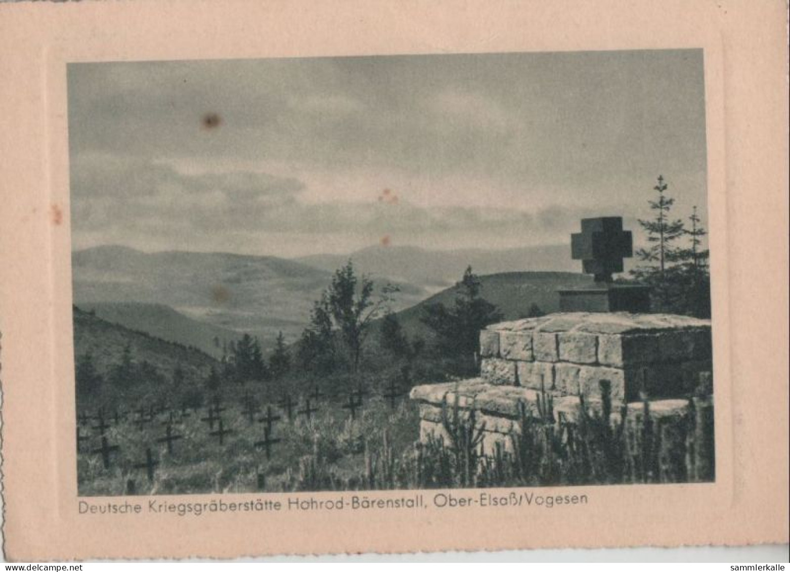 55363 - Hohrod - Kriegsgräberstätte Bärenstall - Ca. 1955 - Elsass