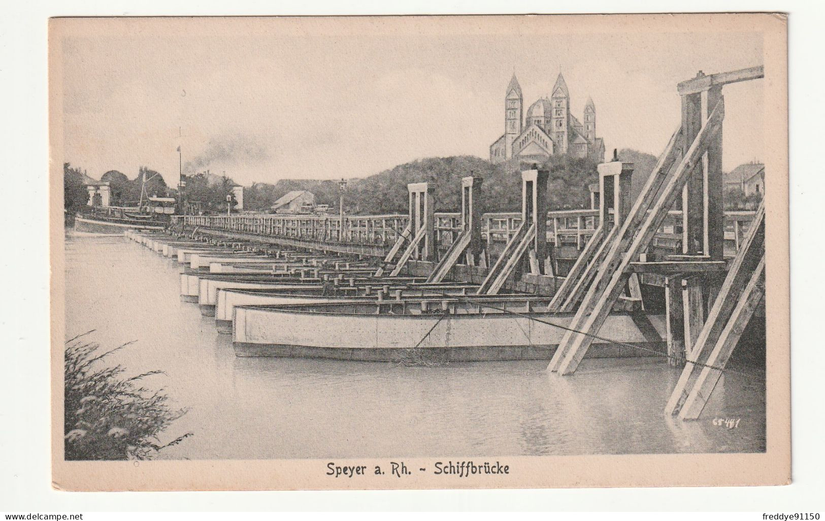 ALLEMAGNE . SPEYER A RH. Schiffbrücke - Speyer
