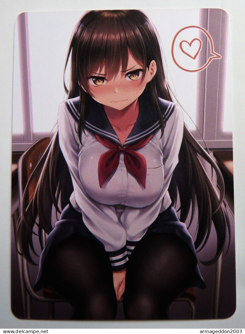 Carte Sexy Waifu Anime Card Manga Girl Limited Doujin ACG Beauty N°12 - Other & Unclassified