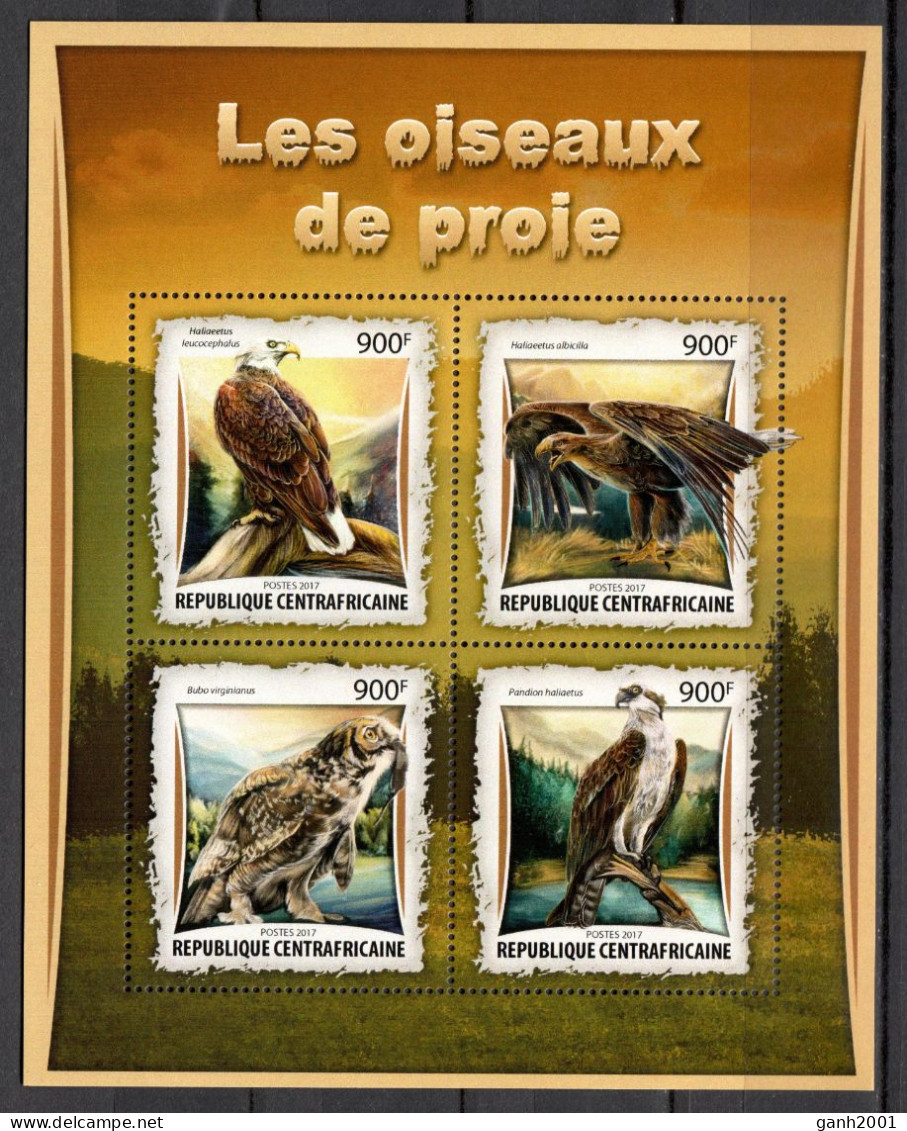 Central Africa 2017 África Central / Birds MNH Vögel Aves Uccelli Oiseaux / Cu22375  3-24 - Other & Unclassified