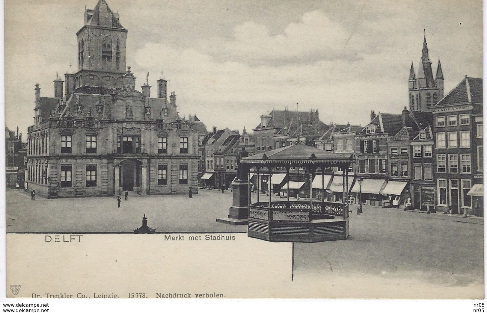 PAYS BAS  - DELFT - Markt Met Stadhuis - Delft