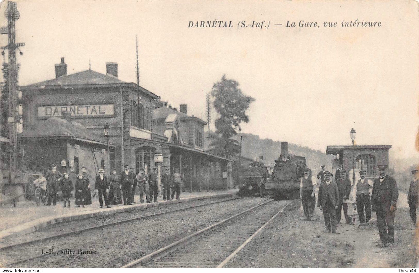 ¤¤  -   DARNETAL   -   La Gare, Vue Intérieure   -  Train, Chemin De Fer, Locomotive     -   ¤¤ - Darnétal