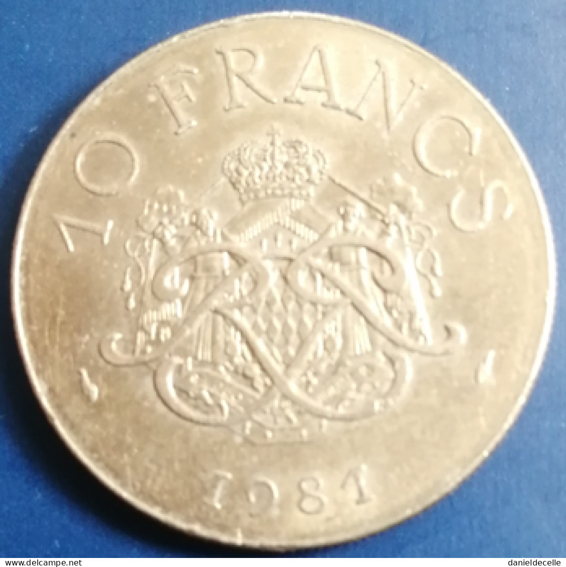 10 Francs 1981 Monaco - 1960-2001 Neue Francs