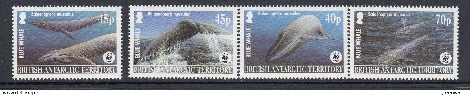 British Antarctic Territory (BAT) 2003 Blue Whale 4v ** Mnh (59487) - Ongebruikt