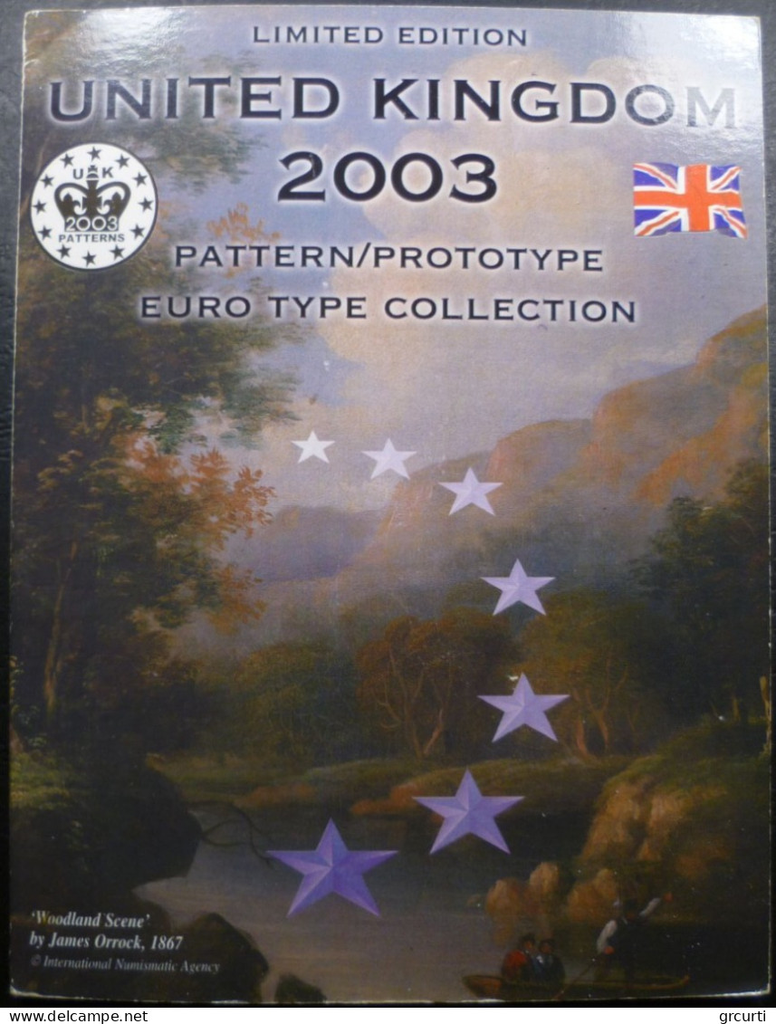 Gran Bretagna 2003 - Serie 8 Valori - I.N.A. - Privéproeven