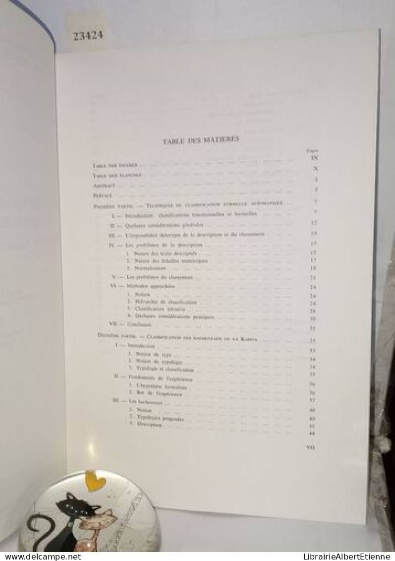 Classification Formelle Automatique Et Industries Lithiques Interprétation Des Hachereaux De La Kamoa - Archäologie