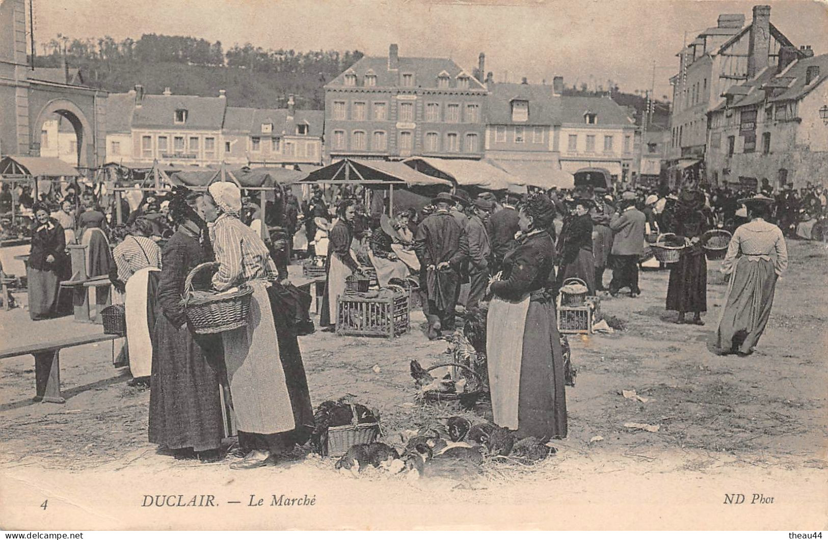 ¤¤  -   DUCLAIR    -  Le Marché     -   ¤¤ - Duclair