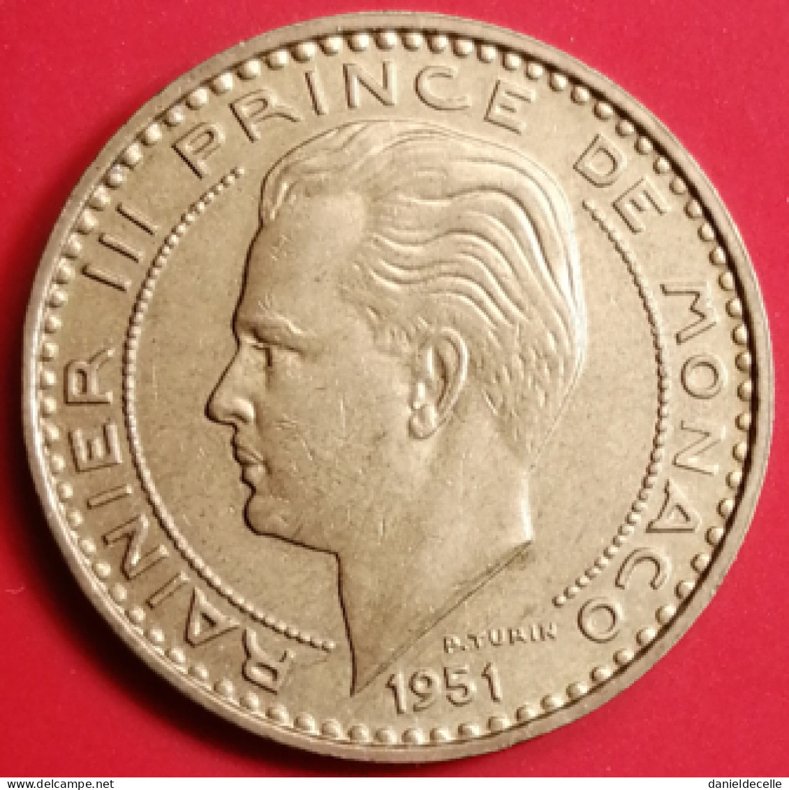 20 Francs 1951 Monaco - 1949-1956 Anciens Francs