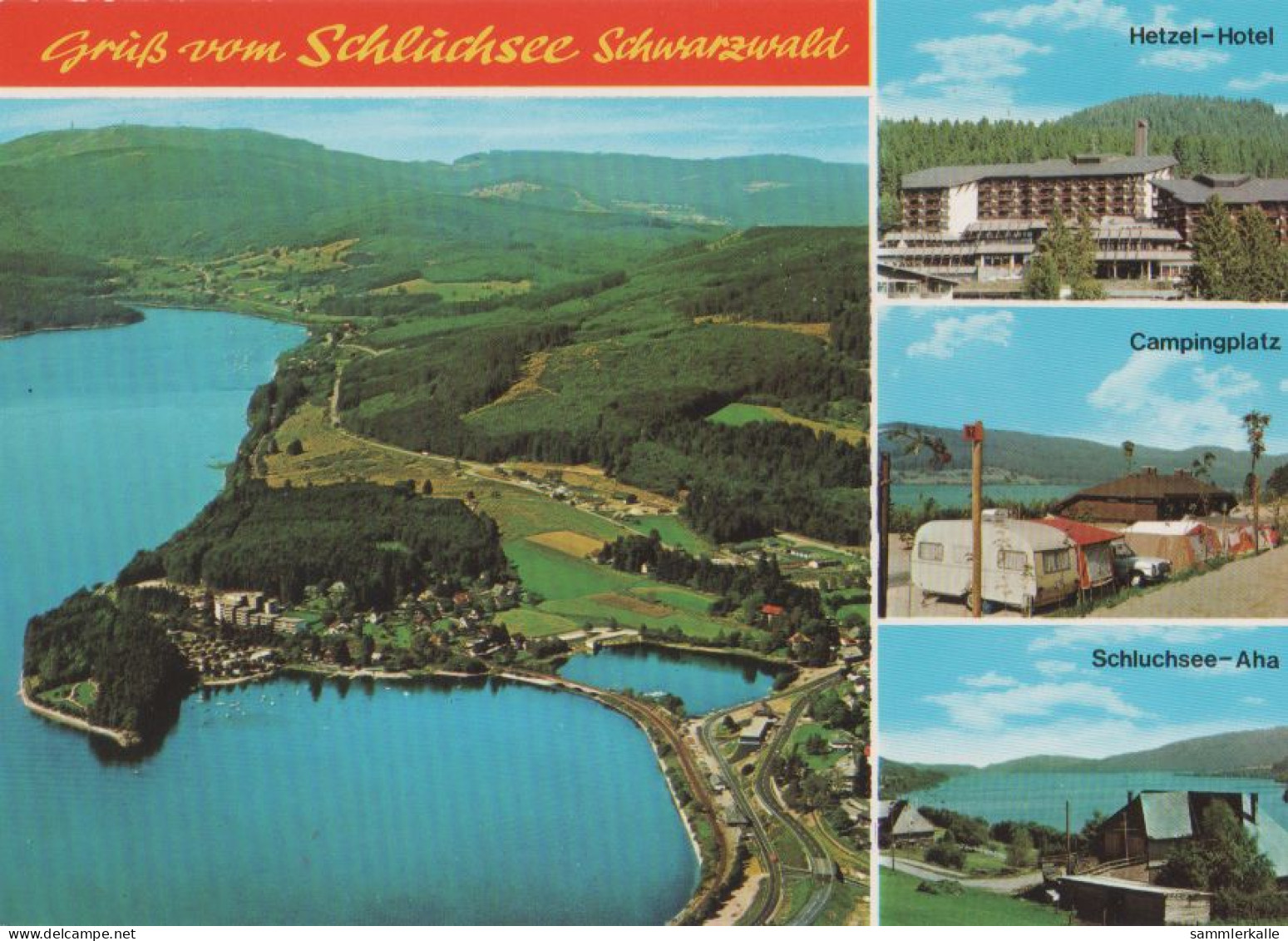 30025 - Schluchsee - U.a. Campingplatz - Ca. 1980 - Schluchsee