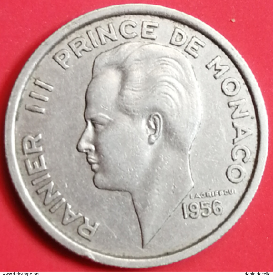 100 Francs 1956 Monaco - 1949-1956 Oude Frank