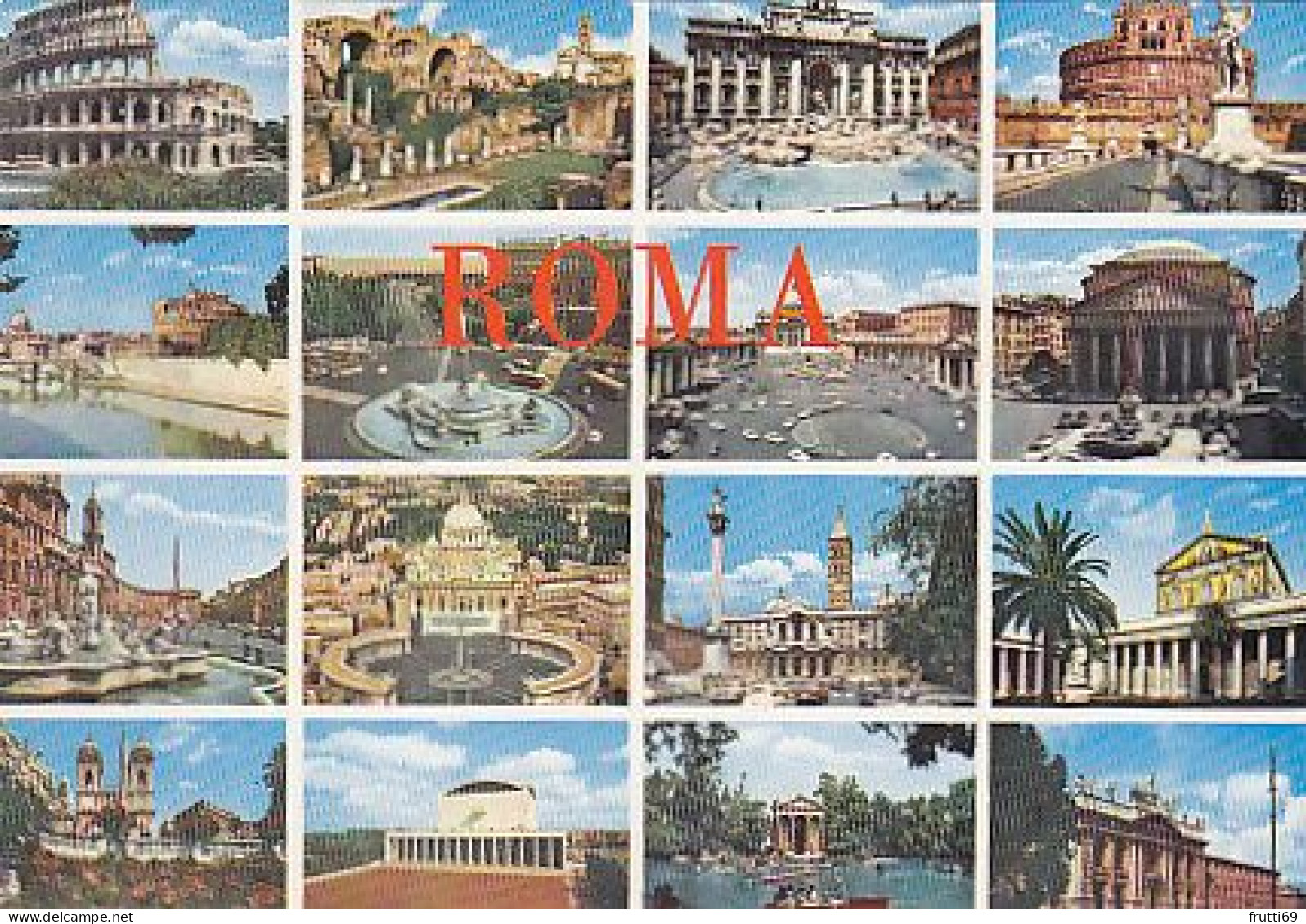 AK 212733 ITALY - Roma - Panoramische Zichten, Meerdere Zichten