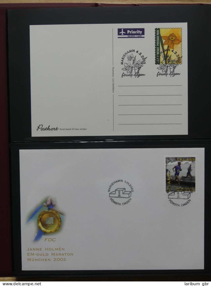 Aland Sammlung von FDC aus Ende der 90er bis ca. 2006 #LW636